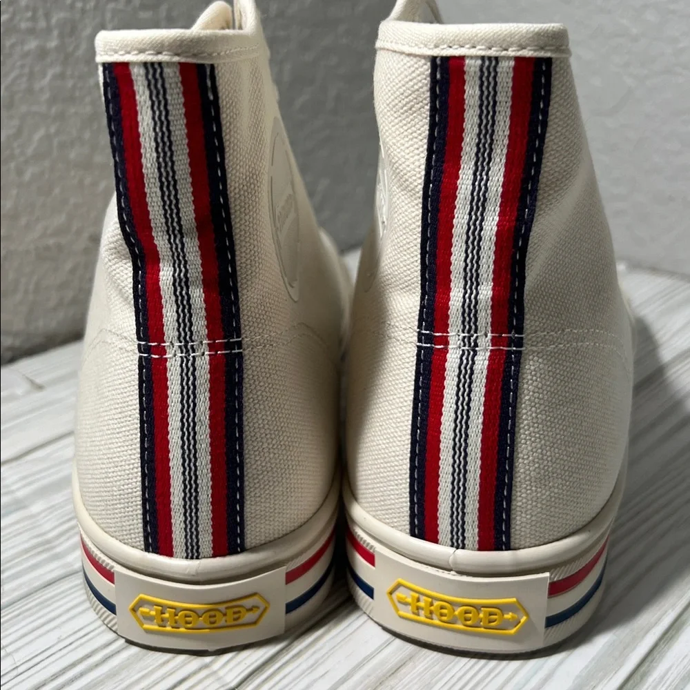 Mitchell & Ness Hood Rocket‎ 66 men’s High-Top Sneakers Streetwear white size 7